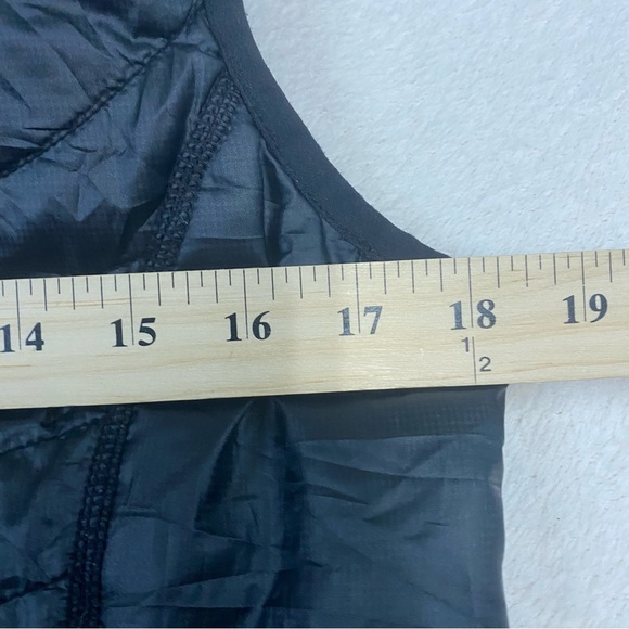 REI Puffer Vest Women's M Black Full Zip Primaloft Pertex Quantum Eco Polyester - Picture 8 of 9